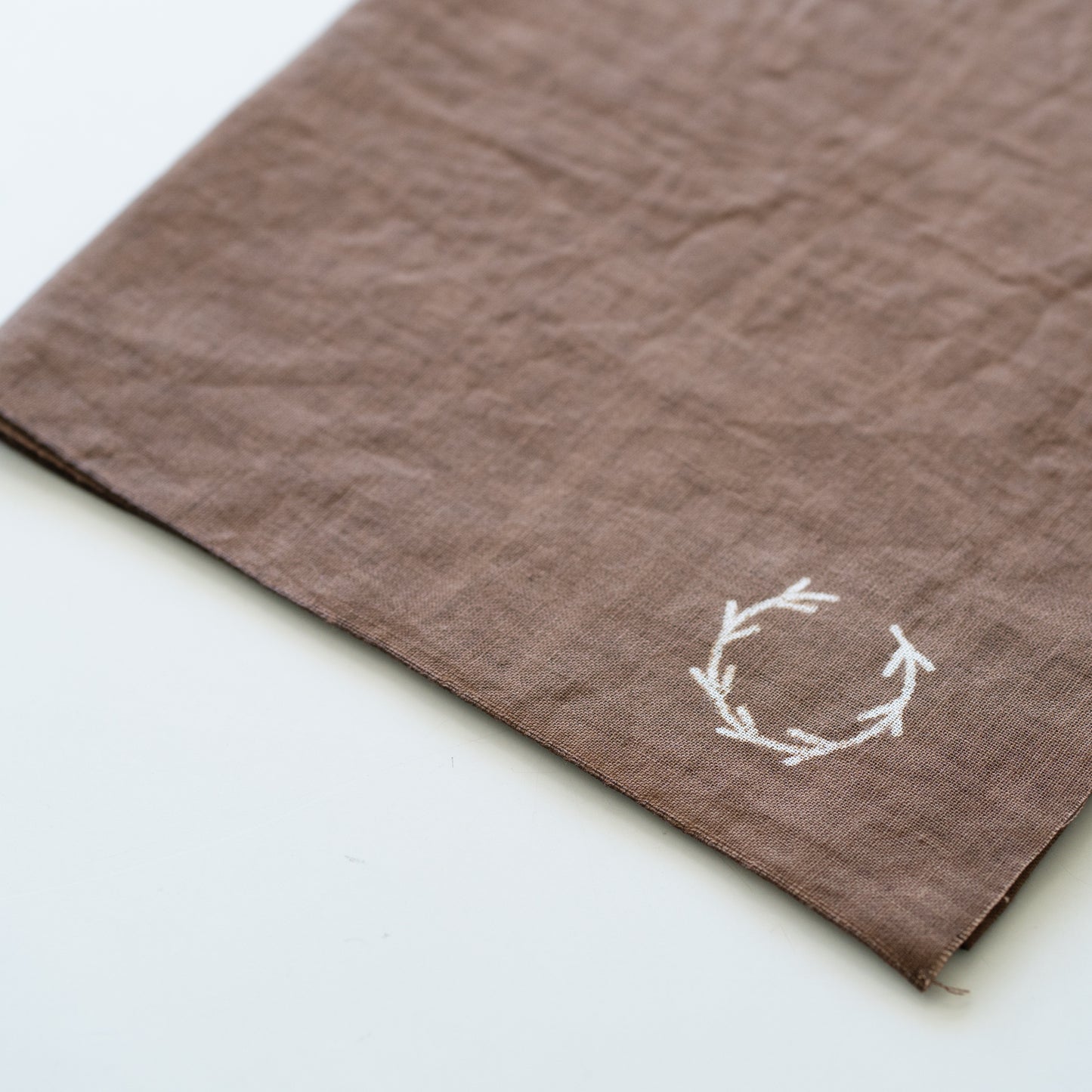 Tenugui, japanese hand towel(kakishibu color)